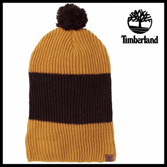 Timberland Accessories - ❤️GIFT PERFECT❤️TIMBERLAND POM POM BEANIE KNIT HAT